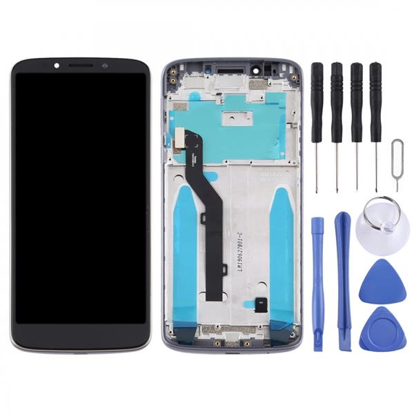 LCD Screen and Digitizer Full Assembly With Frame for Motorola Moto E5(Grey) Other Replacement Parts Motorola Moto E5