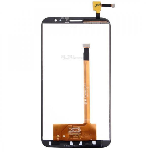 LCD Screen and Digitizer Full Assembly for Alcatel One Touch Hero 2C / 7055 (Black)  Alcatel One Touch Hero 2C
