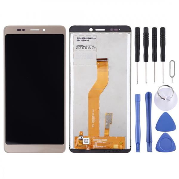 LCD Screen and Digitizer Full Assembly for Wiko Jerry 3 (Gold)  Wiko Jerry 3