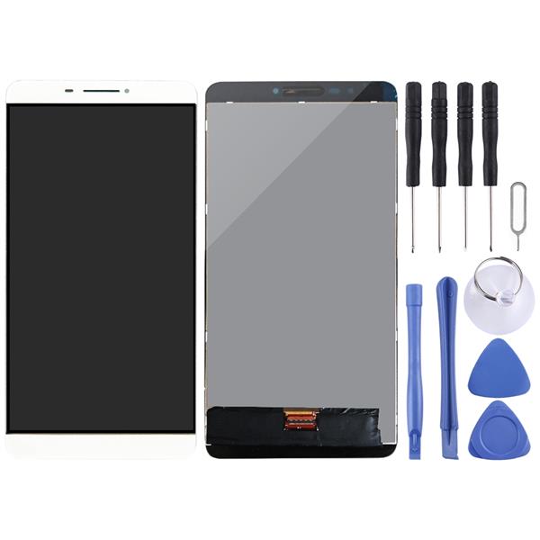 LCD Screen and Digitizer Full Assembly for Lenovo Tab 3 Plus TB-7703X TB-7703 ZA1K0070RU(White) Other Replacement Parts Lenovo Yoga Tab 3 Plus