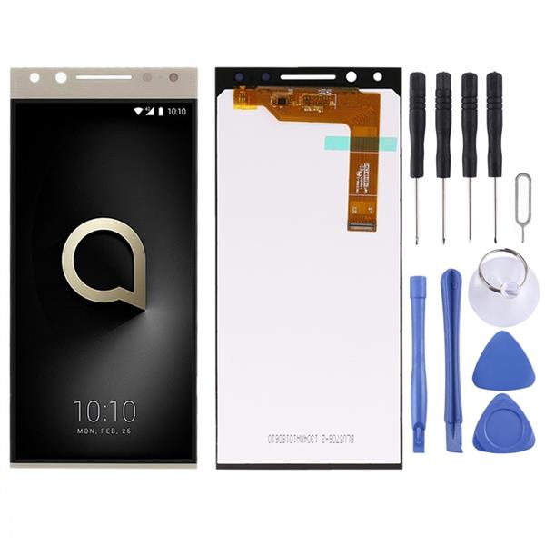 LCD Screen and Digitizer Full Assembly for Alcatel 5 / 5086 / 5086Y / 5086D / 5086A (Gold)  Alcatel 5