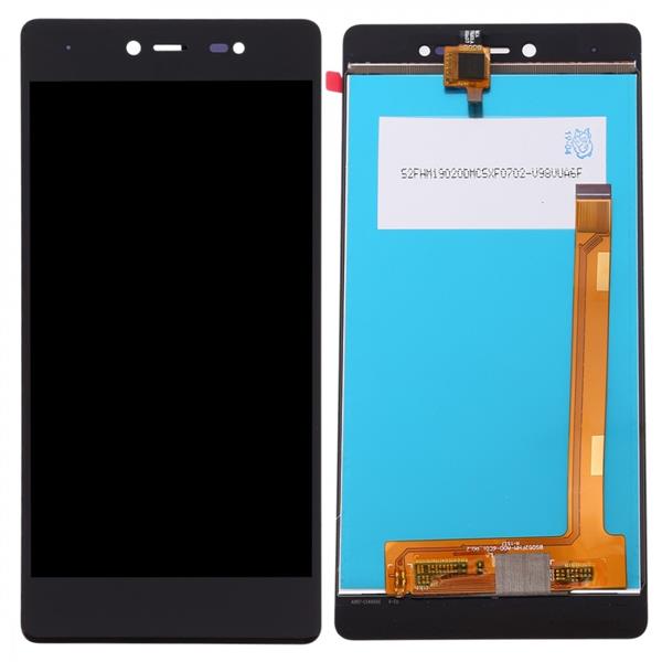 LCD Screen and Digitizer Full Assembly for Wiko Fever 4G(Black)  Wiko Fever 4G