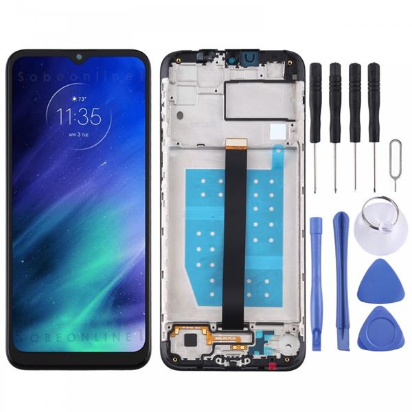 LCD Screen and Digitizer Full Assembly With Frame for Motorola One Fusion Other Replacement Parts Motorola One Fusion