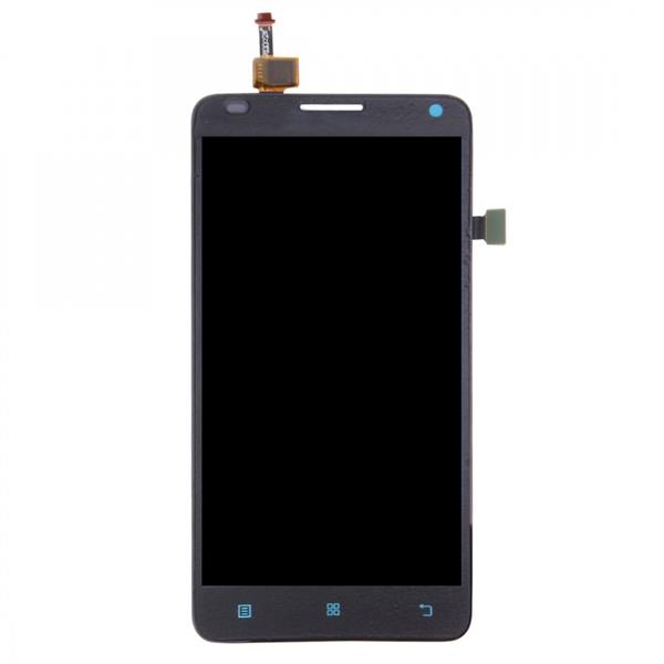 LCD Screen and Digitizer Full Assembly for Lenovo S580 (Black) Other Replacement Parts Lenovo S580