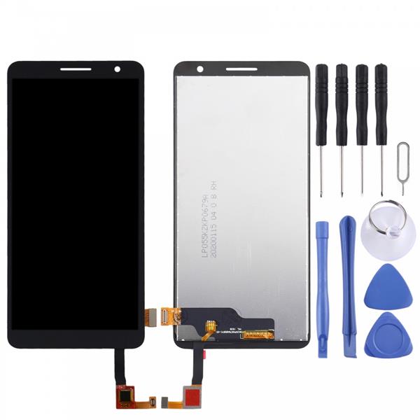 LCD Screen and Digitizer Full Assembly for Alcatel 1B 2020 5002 5002D 5002X 5002H (Black)  Alcatel 1B 2020