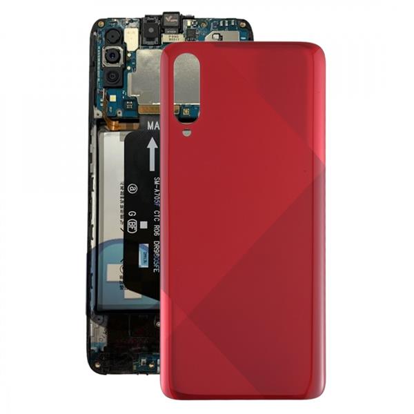 Battery Back Cover for Samsung Galaxy A70S(Red)  Samsung Galaxy A70s