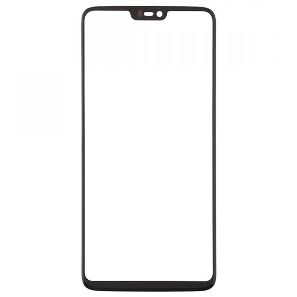Front Screen Outer Glass Lens for OnePlus 6(Black) Other Replacement Parts OnePlus 6