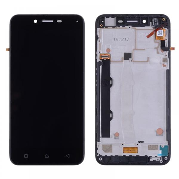 LCD Screen and Digitizer Full Assembly with Frame for Lenovo Vibe K5 Plus A6020A46 A6020l36 A6020l37(Black) Other Replacement Parts Lenovo Vibe K5 Plus