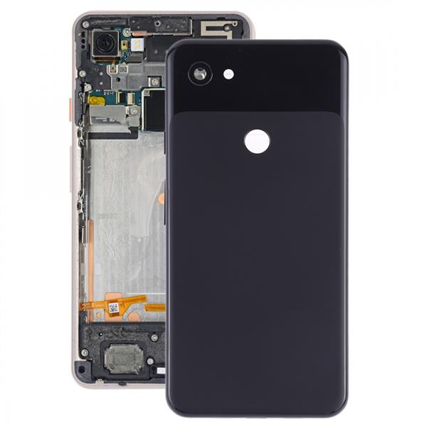 Battery Back Cover with Camera Lens & Side Keys for Google Pixel 3a XL(Black)  Google Pixel 3a XL