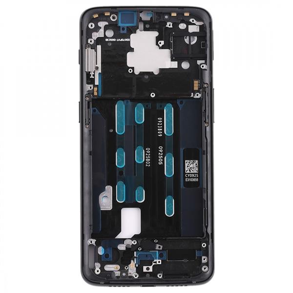 Front Housing LCD Frame Bezel with Side Key for OnePlus 6T(Black) Other Replacement Parts OnePlus 6T