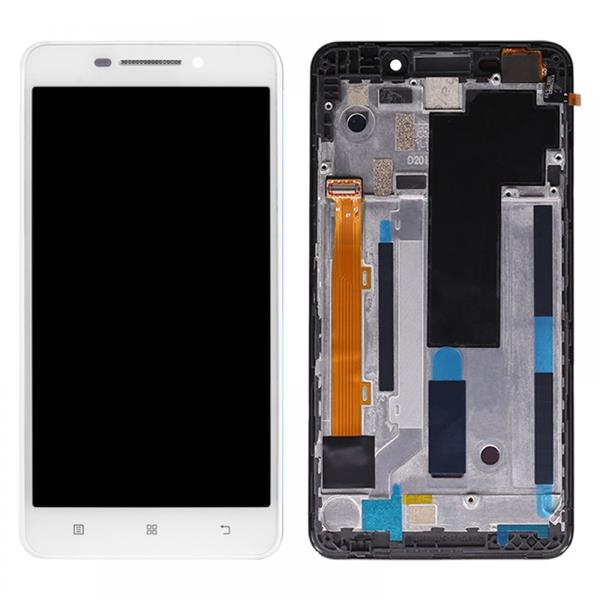 LCD Screen and Digitizer Full Assembly with Frame for Lenovo A5000 Other Replacement Parts Lenovo A5000