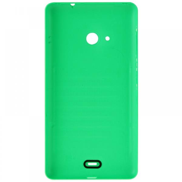 Smooth Surface Plastic Back Housing Cover  for Microsoft Lumia 535(Green) Other Replacement Parts Microsoft Lumia 535