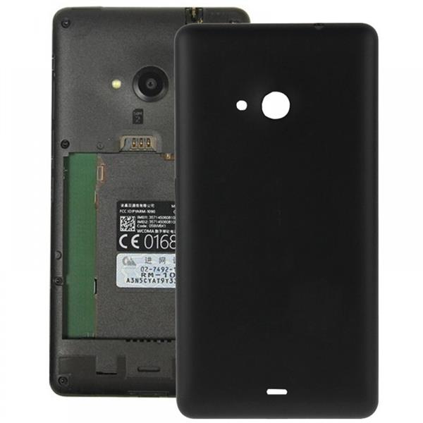 Frosted Surface Plastic Back Housing Cover  for Microsoft Lumia 535(Black) Other Replacement Parts Microsoft Lumia 535