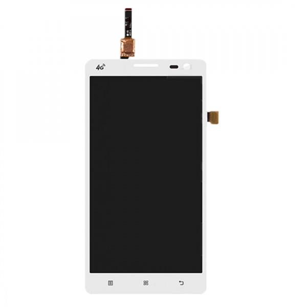 LCD Screen and Digitizer Full Assembly for Lenovo S856 (White) Other Replacement Parts Lenovo S856