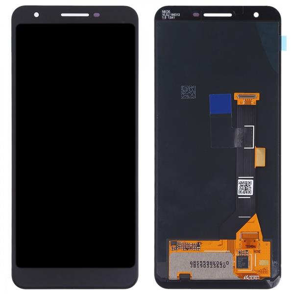 LCD Screen And Digitizer Full Assembly for Google Pixel 3a (Black)  Google Pixel 3a