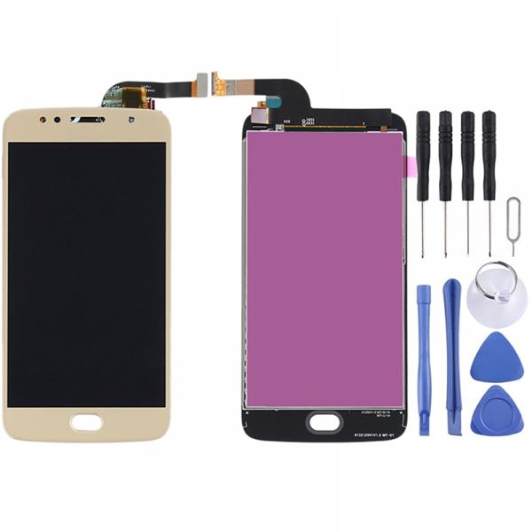 LCD Screen and Digitizer Full Assembly for Motorola Moto G5S (Gold) Other Replacement Parts Motorola Moto G5S