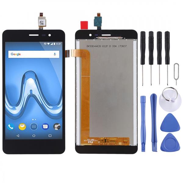 LCD Screen and Digitizer Full Assembly for Wiko Tommy 2(Black)  Wiko TOMMY 2