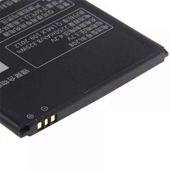 BL208 2250mAh Rechargeable Li-Polymer Battery for Lenovo S920 Other Replacement Parts Lenovo S920