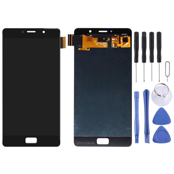LCD Screen and Digitizer Full Assembly for Lenovo Vibe P2 P2c72 P2a42 (Black) Other Replacement Parts Lenovo P2