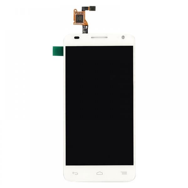 LCD Screen and Digitizer Full Assembly for Alcatel One Touch Idol 2 Mini S / 6036 / 6036Y(White)  Alcatel One Touch Idol 2 Mini S
