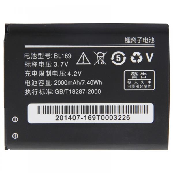 BL169 Rechargeable Li-ion Battery for Lenovo P70 Other Replacement Parts Lenovo P70