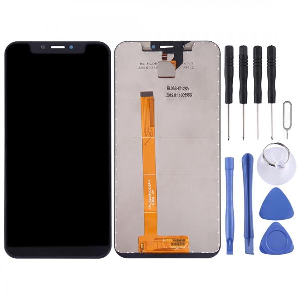LCD Screen and Digitizer Full Assembly for Leagoo S9(Black)  Leagoo S9