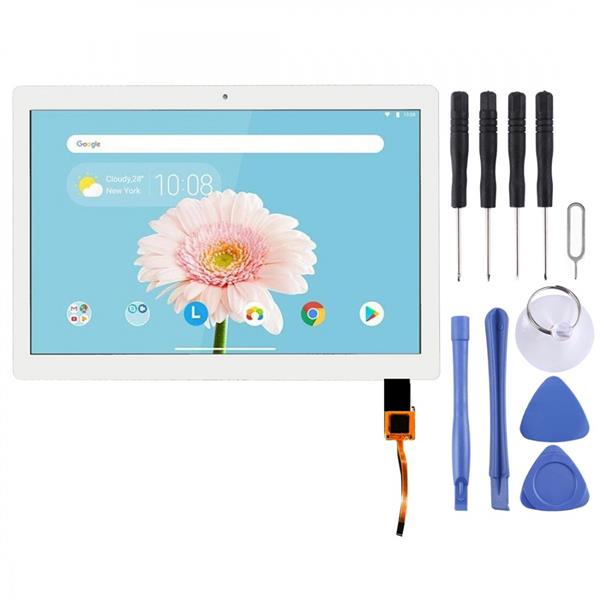 LCD Screen and Digitizer Full Assembly for Lenovo Tab M10 HD TB-X505 X505F TB-X505L X505 (White) Other Replacement Parts Lenovo Tab M10 10.1 inch