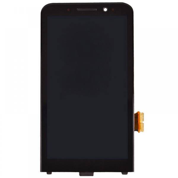 LCD Screen and Digitizer Full Assembly with Frame for BlackBerry Z30 (4G Version) (Black)  BlackBerry Z30