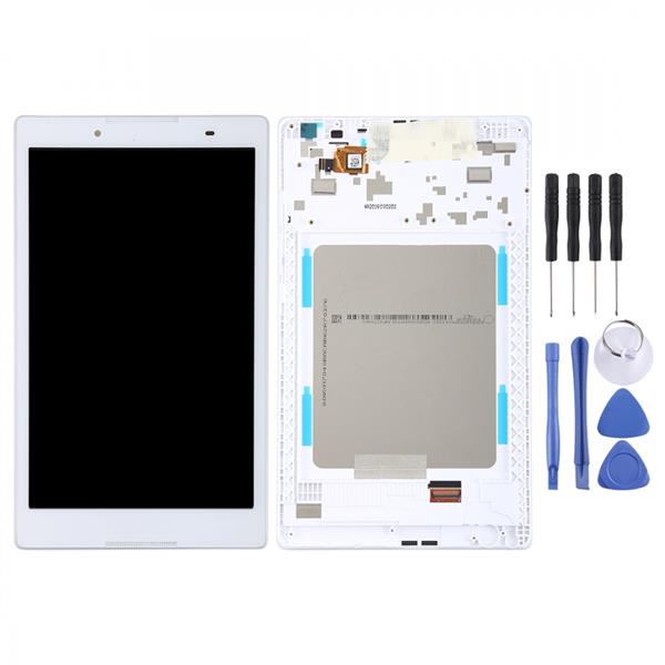 LCD Screen and Digitizer Full Assembly with Frame for Lenovo Tab 2 A8-50 A8-50F A8-50LC(White) Other Replacement Parts Lenovo Tab 2 A8-50