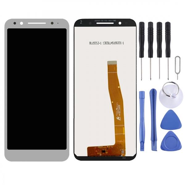 LCD Screen and Digitizer Full Assembly for Alcatel 3 / 5052 / 5052D / 5052Y (White)  Alcatel 3