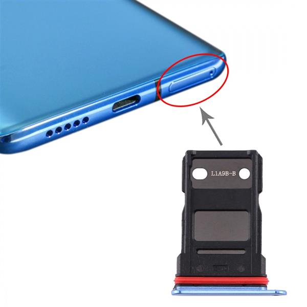 Single SIM Card Tray for OnePlus 7T (Blue) Other Replacement Parts OnePlus 7T