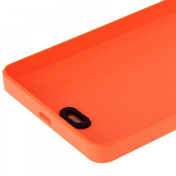 Frosted Battery Back Cover  for Microsoft Lumia 430(Orange) Other Replacement Parts Microsoft Lumia 430