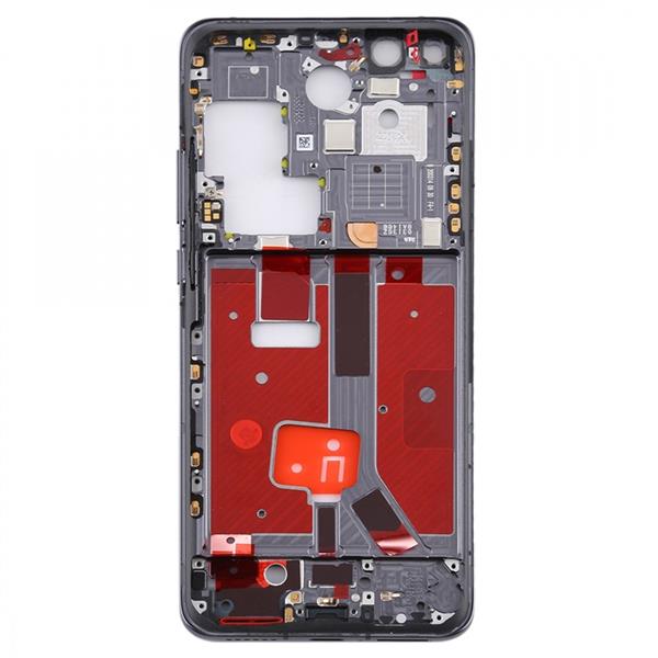 Original Middle Frame Bezel Plate with Side Keys for Huawei P40 Pro (Black) Other Replacement Parts Huawei P40 Pro