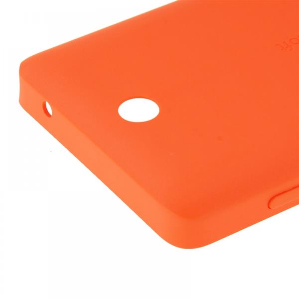 Frosted Surface Plastic Back Housing Cover for Microsoft Lumia 430(Orange) Other Replacement Parts Microsoft Lumia 430
