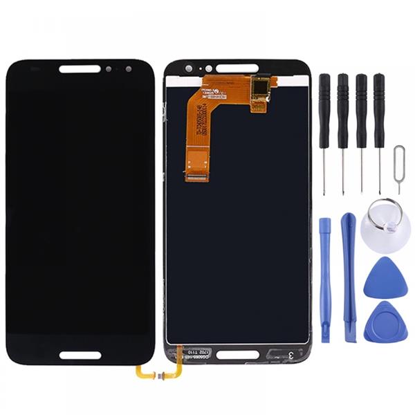 LCD Screen and Digitizer Full Assembly for Alcatel A3 OT5046 5046D 5046X 5046Y(Black)  Alcatel A3