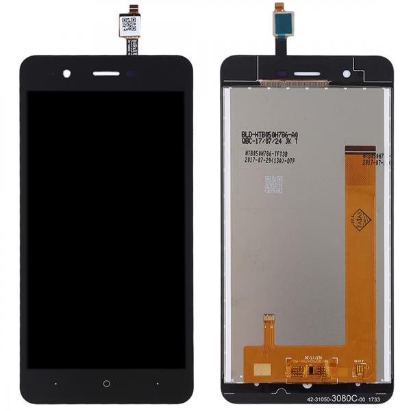LCD Screen and Digitizer Full Assembly for Wiko Harry(Black)  Wiko Harry