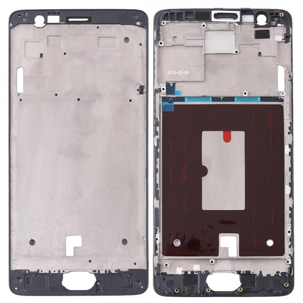 Front Housing LCD Frame Bezel Plate for OnePlus 3 / 3T / A3003 / A3000 / A3100(Black) Other Replacement Parts OnePlus 3