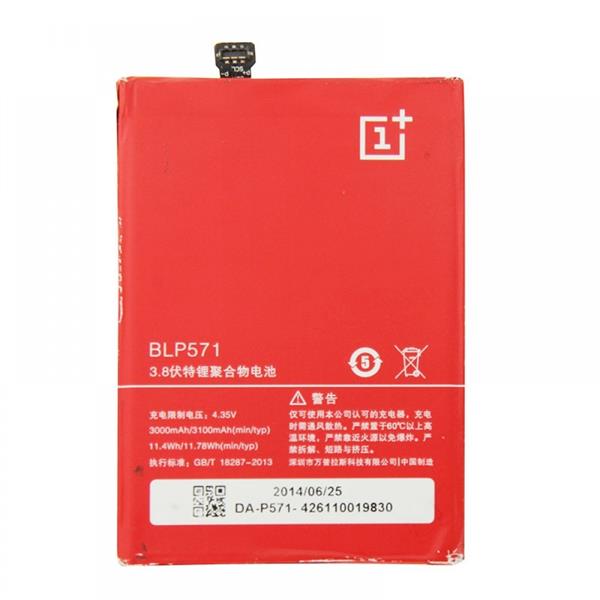High Quality 3100mAh Rechargeable Li-Polymer Battery for OnePlus One Other Replacement Parts OnePlus One