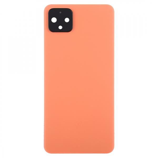 Battery Back Cover with Camera Lens Cover for Google Pixel 4XL(Orange) Other Replacement Parts Google Pixel 4XL