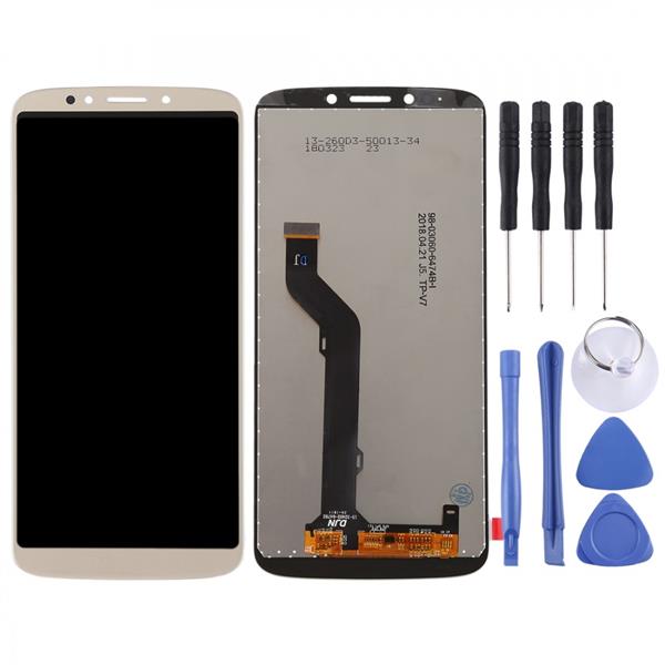 LCD Screen and Digitizer Full Assembly for Motorola Moto E5 Plus(Gold) Other Replacement Parts Motorola Moto E5 Plus
