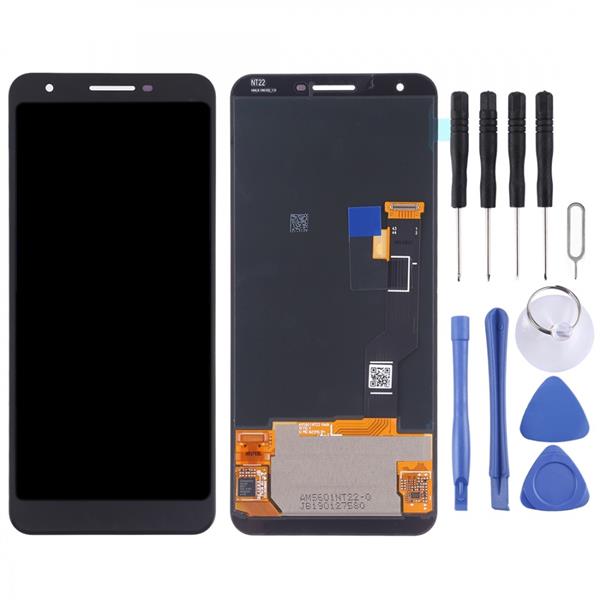 LCD Screen And Digitizer Full Assembly for Google Pixel 3a XL (Black)  Google Pixel 3a XL