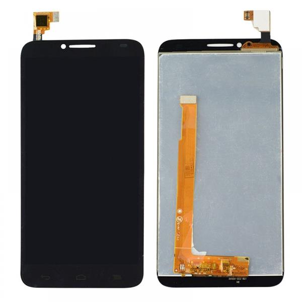 LCD Screen and Digitizer Full Assembly for Alcatel One Touch Idol 2 / 6037(Black)  Alcatel One Touch Idol 2