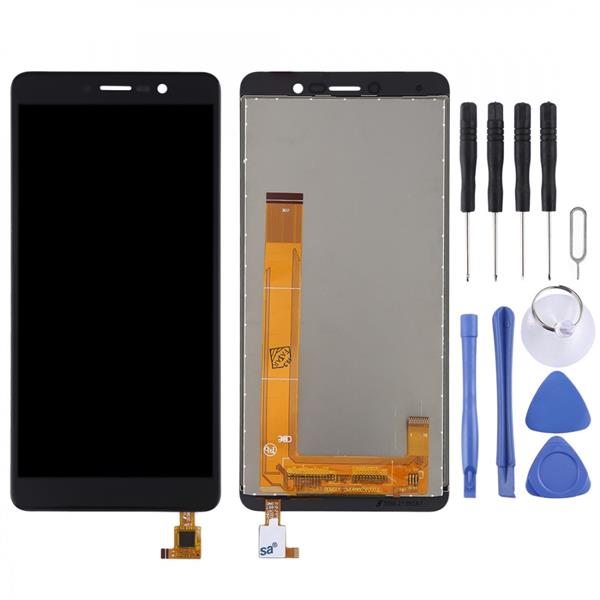 LCD Screen and Digitizer Full Assembly for Wiko Tommy 3(Black)  Wiko Tommy 3