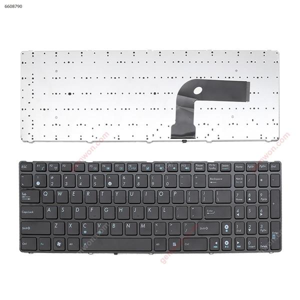 ASUS G60 GLOSSY FRAME BLACK (OEM) US V111462AK1 Laptop Keyboard (OEM-B)