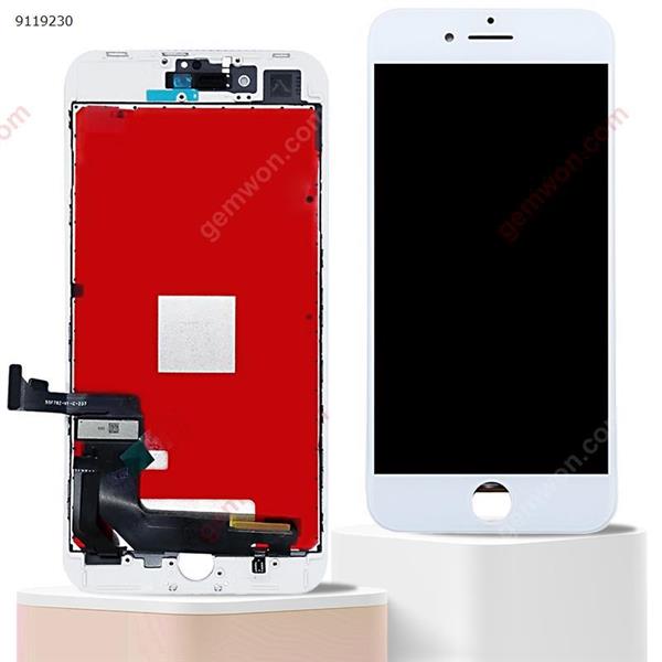 LCD Screen and Digitizer Full Assembly for iPhone 8 Plus White Replacement Parts iPhone Replacement Parts iPhone 8 Plus Parts