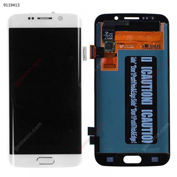 Original LCD Display + Touch Panel for Galaxy S6 Edge / G925, G925F, G925FQ, G925I, G925A, G925T, G925S, G925K, G925L, G9250(White) Samsung Replacement Parts Galaxy S6 edge Parts