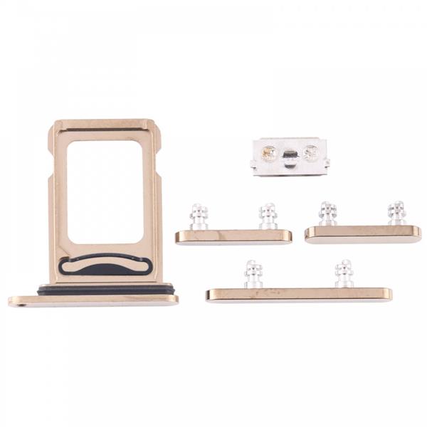 SIM Card Tray + SIM Card Tray + Side Keys for iPhone 12 Pro Max(Gold) Vivo Replacement Parts Apple iPhone 12 Pro Max
