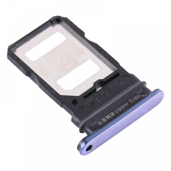 SIM Card Tray + SIM Card Tray for Vivo Y73s V2031A (Purple) Vivo Replacement Parts Vivo Y73s
