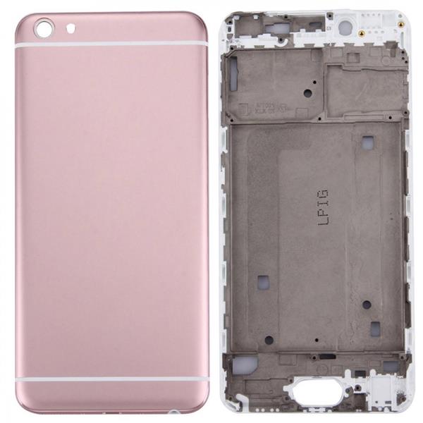 For Vivo X7 Battery Back Cover + Front Housing LCD Frame Bezel Plate(Rose Gold) Vivo Replacement Parts Vivo X7