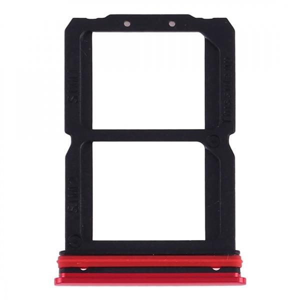 SIM Card Tray + SIM Card Tray for OnePlus 7 (Red) Other Replacement Parts OnePlus 7